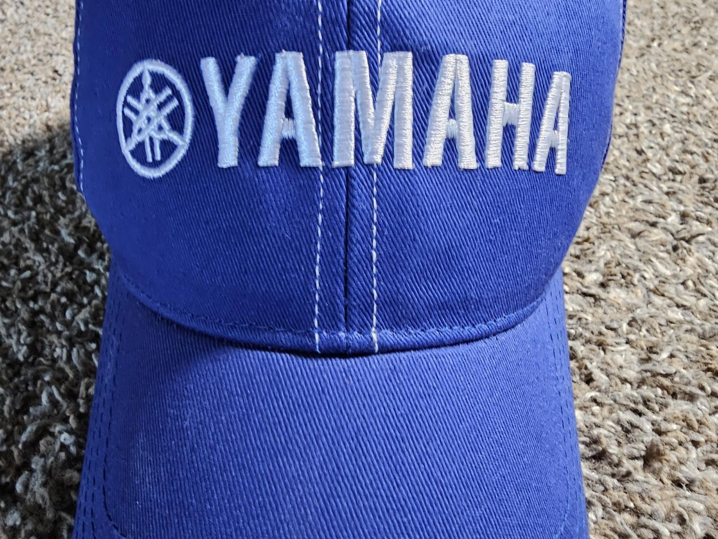 Yamaha Raptor Vfz450 Strapback Blue Hat