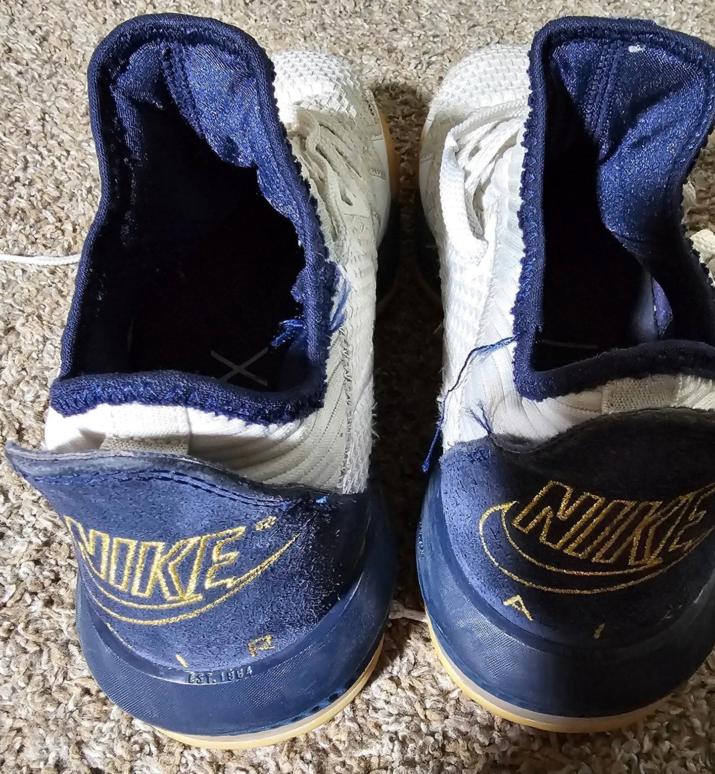 NIKE C12668-101 Basketball Shoes LeBron 16 Low USA Sz 9.5