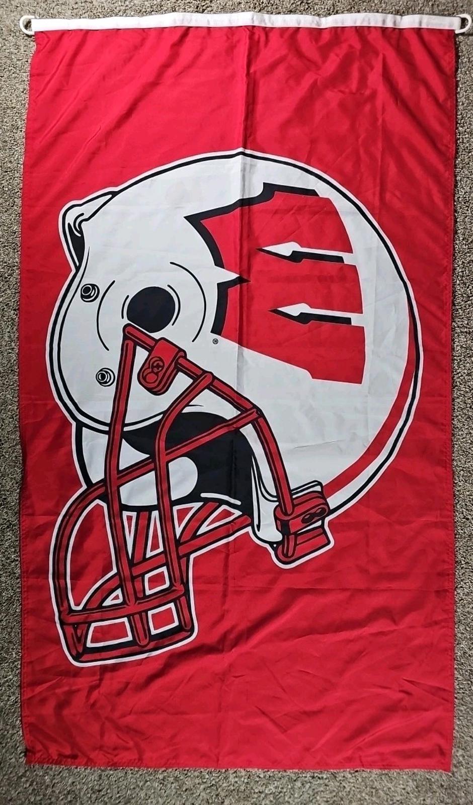 Wincraft Sports Flag Wisconsin Badgers Helmet
