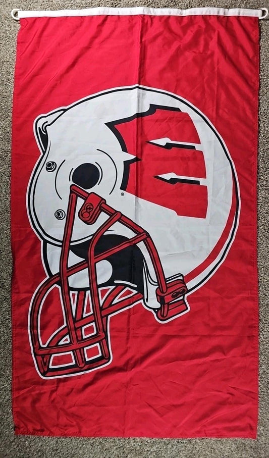 Wincraft Sports Flag Wisconsin Badgers Helmet