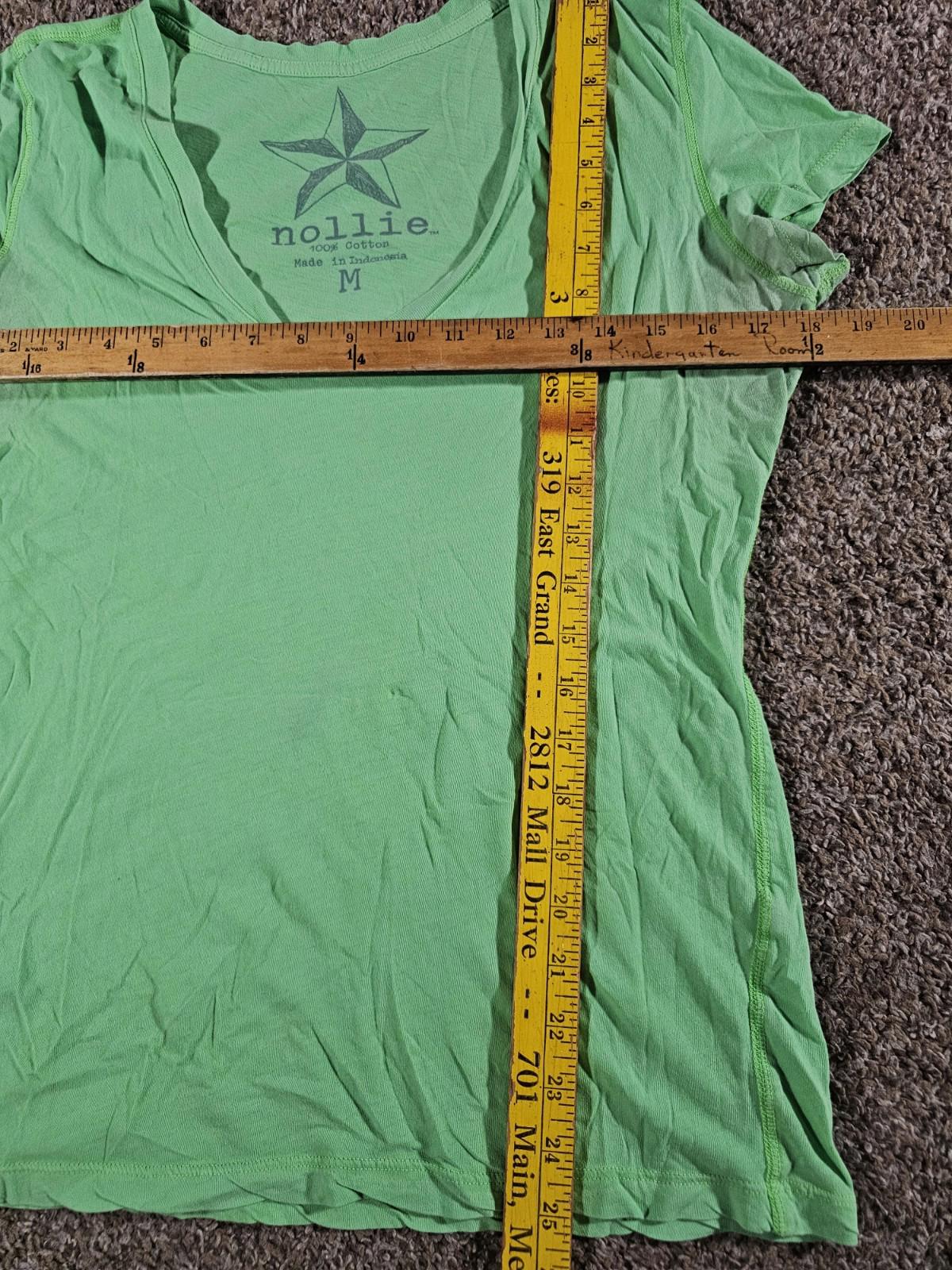 Nollie green shirt Women's Medium