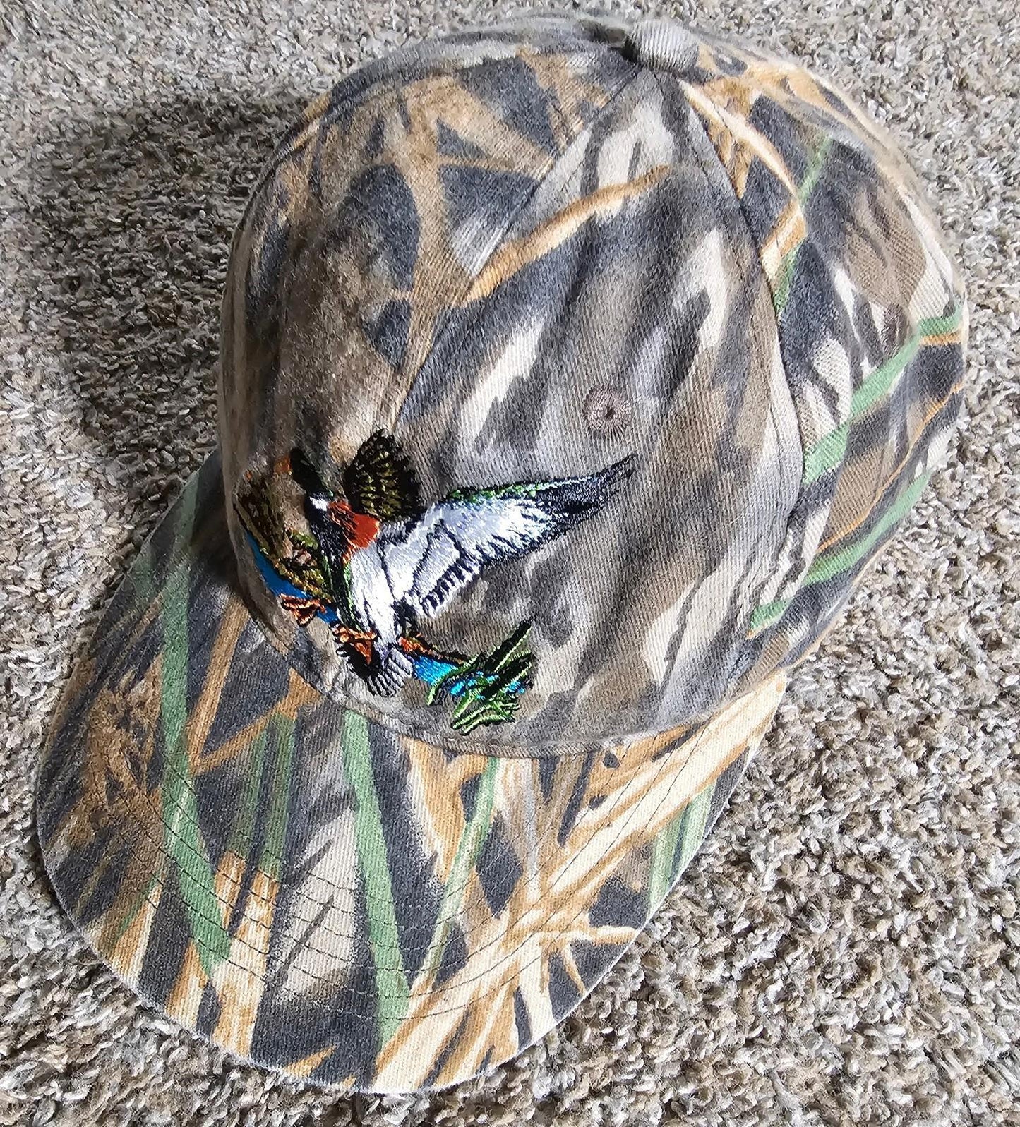 daystone tall grass camo drake Mallard duck hat