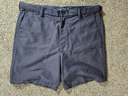 Men's Chaps Golf Shorts Blue Gray Size 38