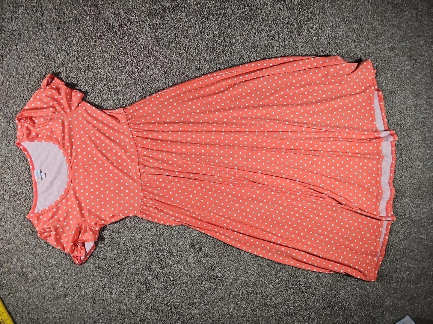 Lularoe M Polka Dotted Dress