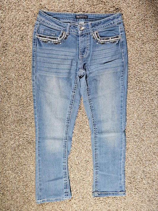 Blustitch Jeweled Sz 4 Jeans