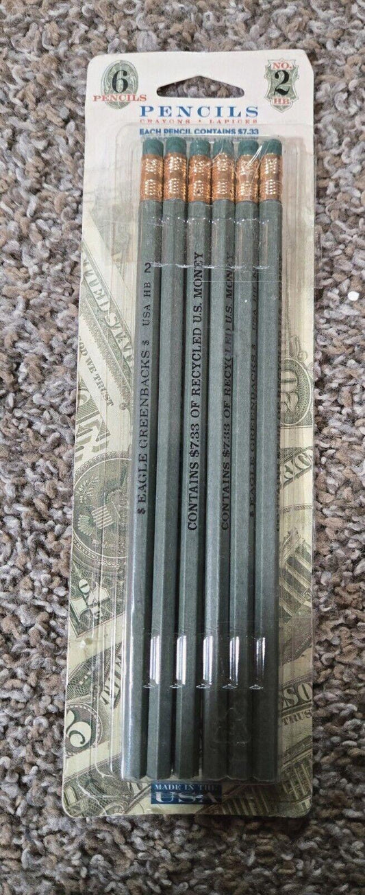 Berol Eagle Greenbacks No 2 Pencils  Opened Not Used