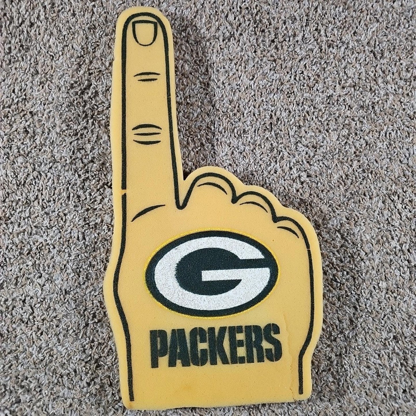Rico Industries #1 Fan Green Bay Packers Foam Finger