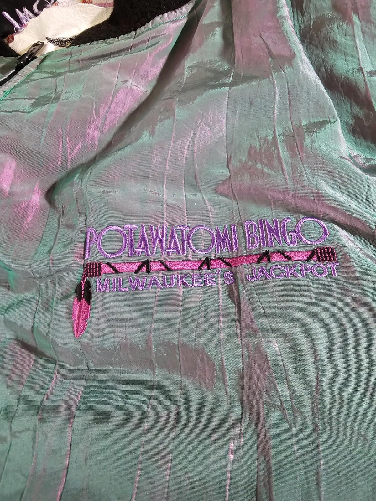 Potawatomi Casino Keepers of the Fire iridescent Girard jacket XXXL