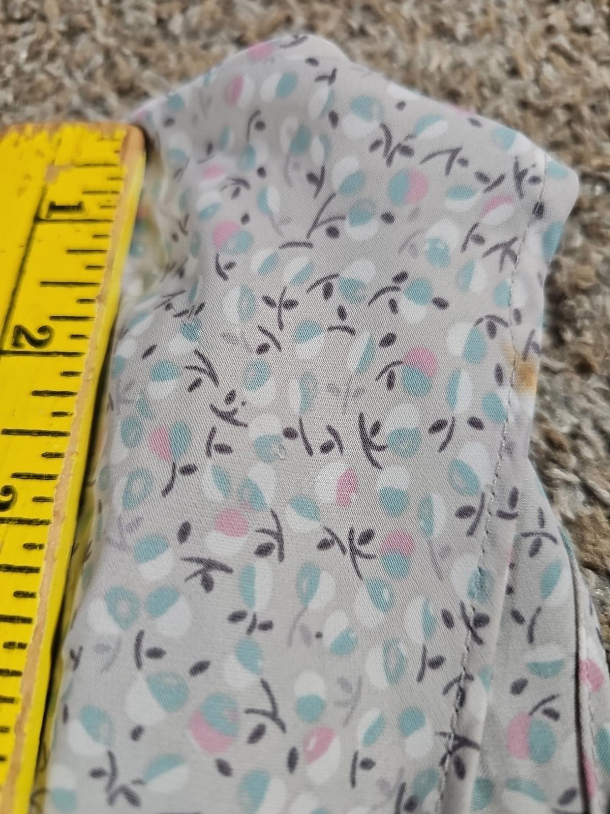 Lauren Conrad Blue And White Floral Tank Top MEDIUM