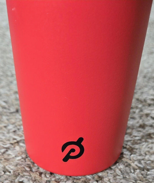 Peloton Cycling Red Metal Water Bottle