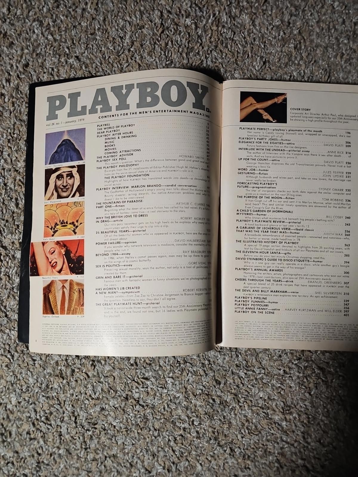 VTG Playboy Magazine 25th Anniversary Collector’s Edition Complete w/ centerfold