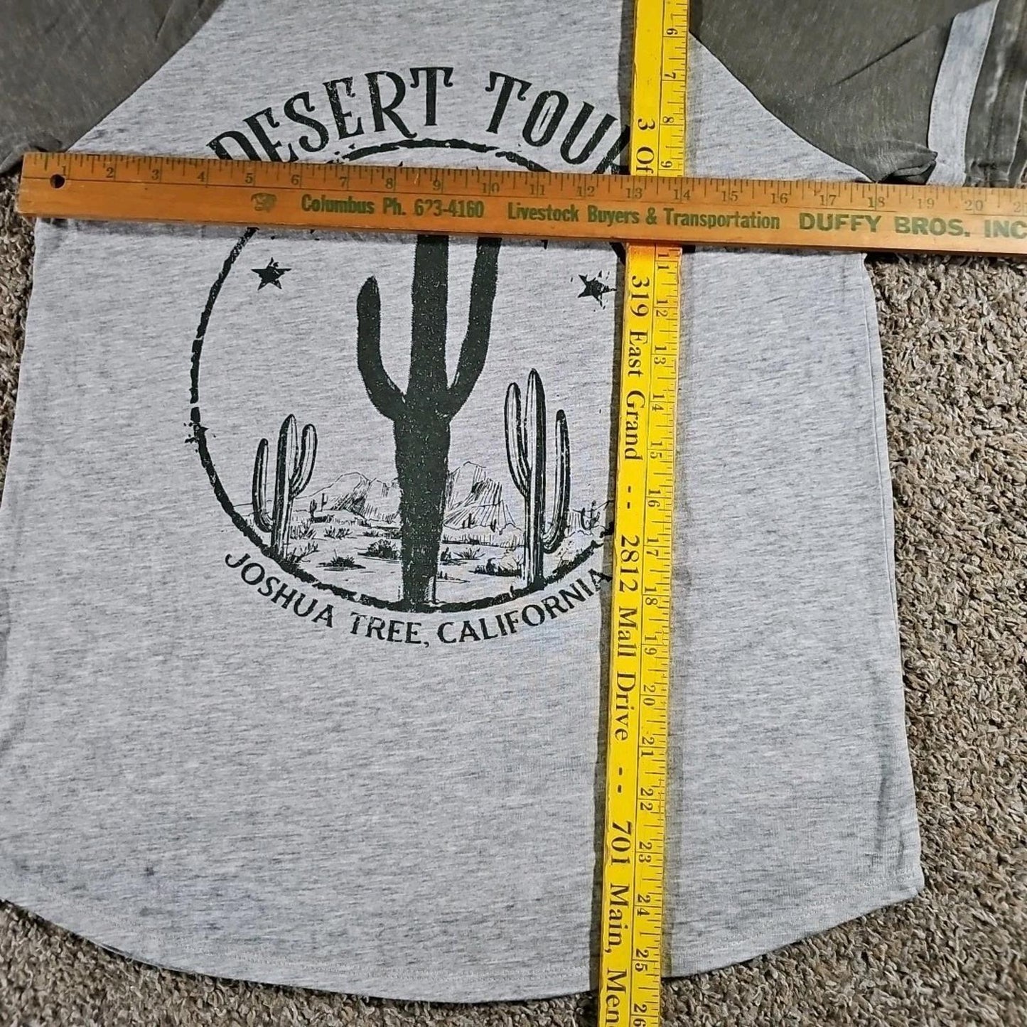 Grayson Threads M Desert Tour Joshua Tree, California Tshirt
