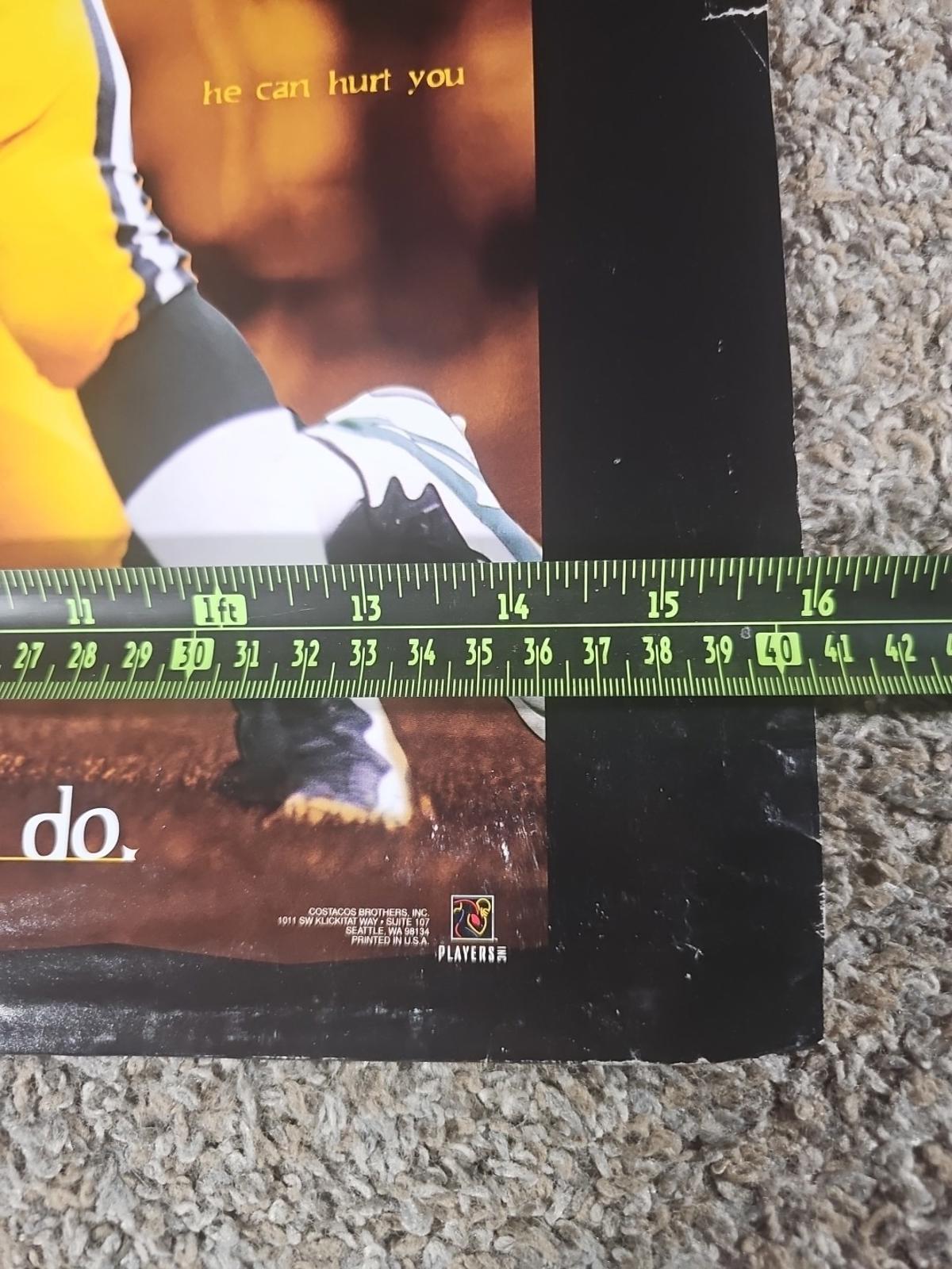 Reggie White Green Bay Packers Do I Hear Footsteps 16x20" Poster