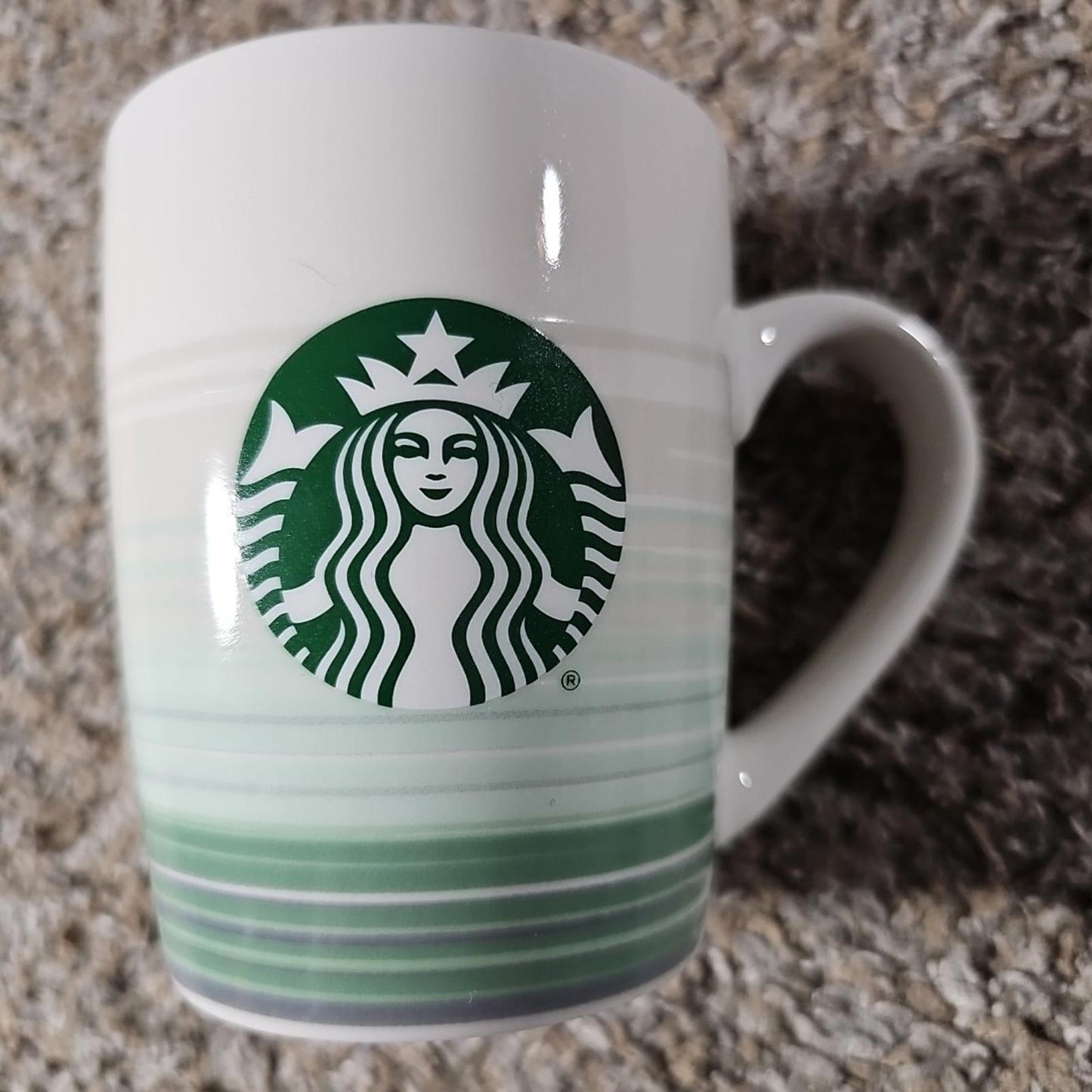 STARBUCKS Coffee Co Seattle, WA Barista Style 10 fl oz White Coffee Mug 2021
