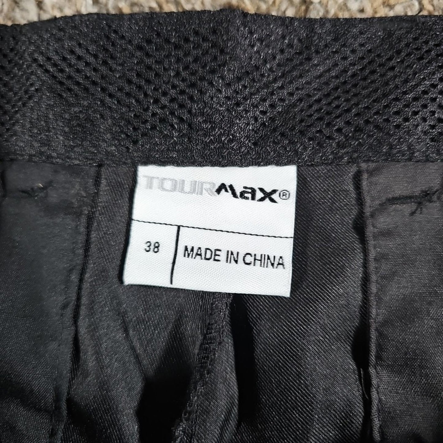 Tourmax Black Sz 38 Golf Shorts