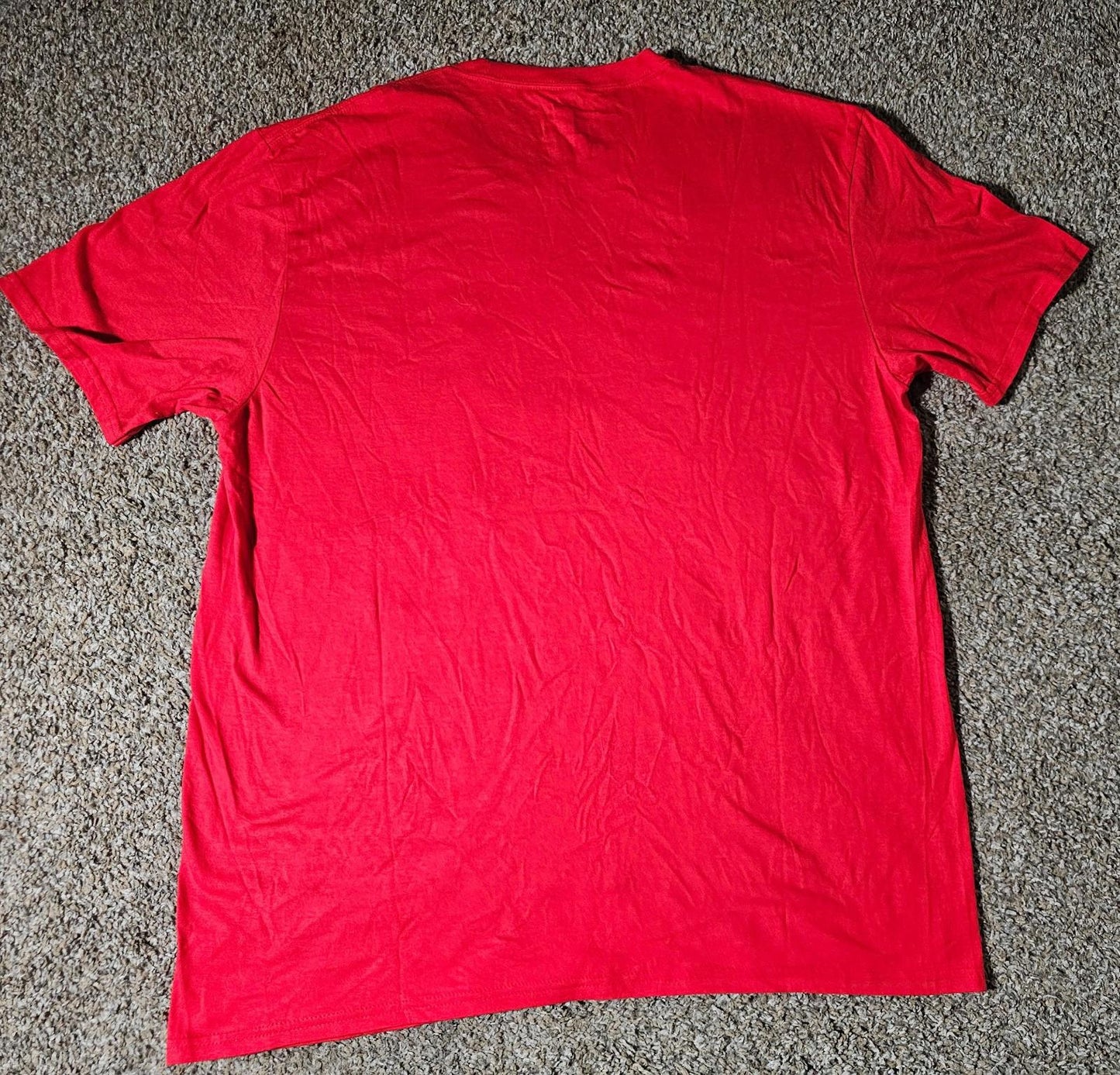 Fanatics Wisconsin Badgers Finger W Red Tshirt XL