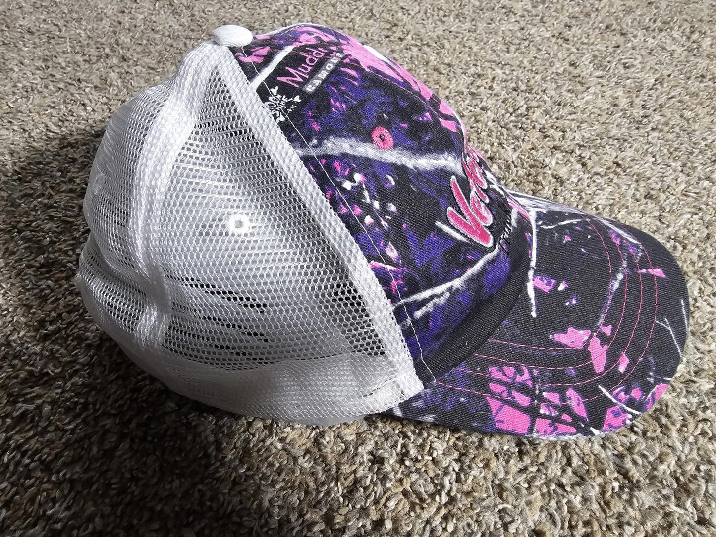 Veteran's Truck Line Inc Pink Mudd Camo Hat