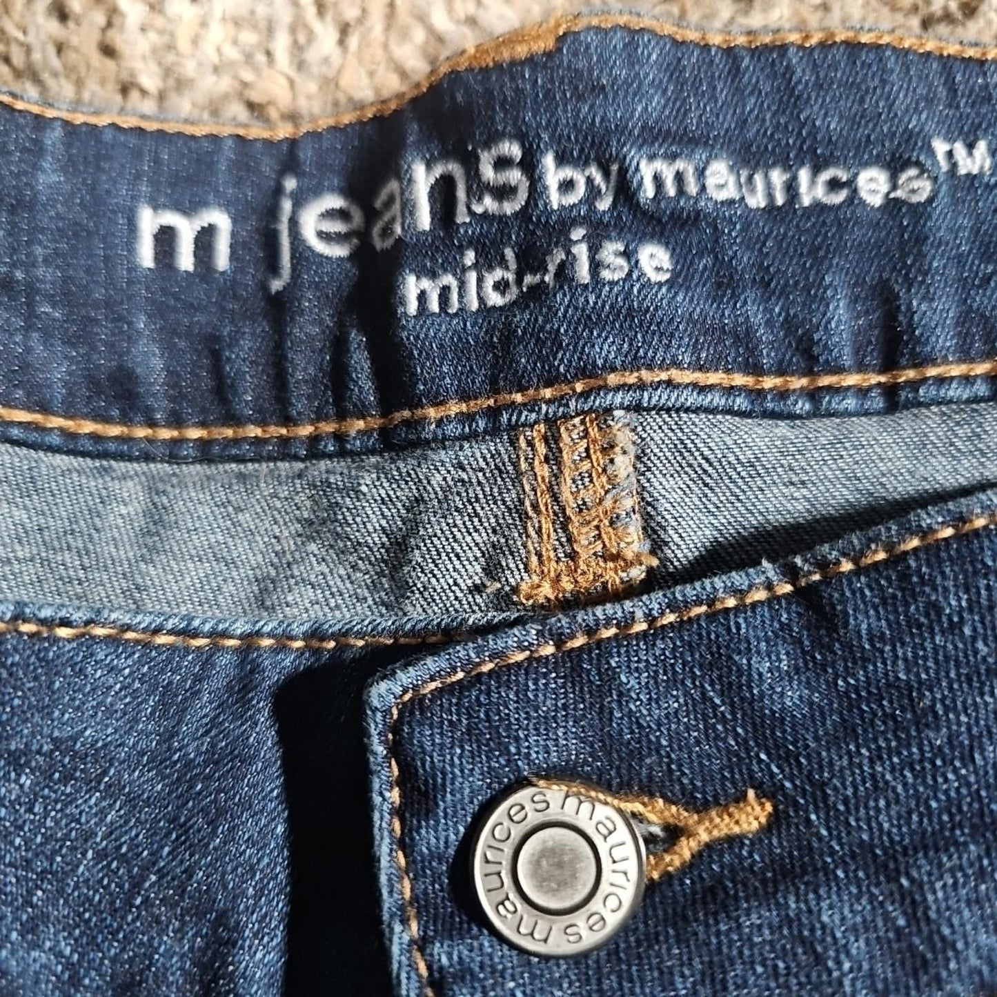 M Jeans By Maurices Mid-rise 18W Shorts