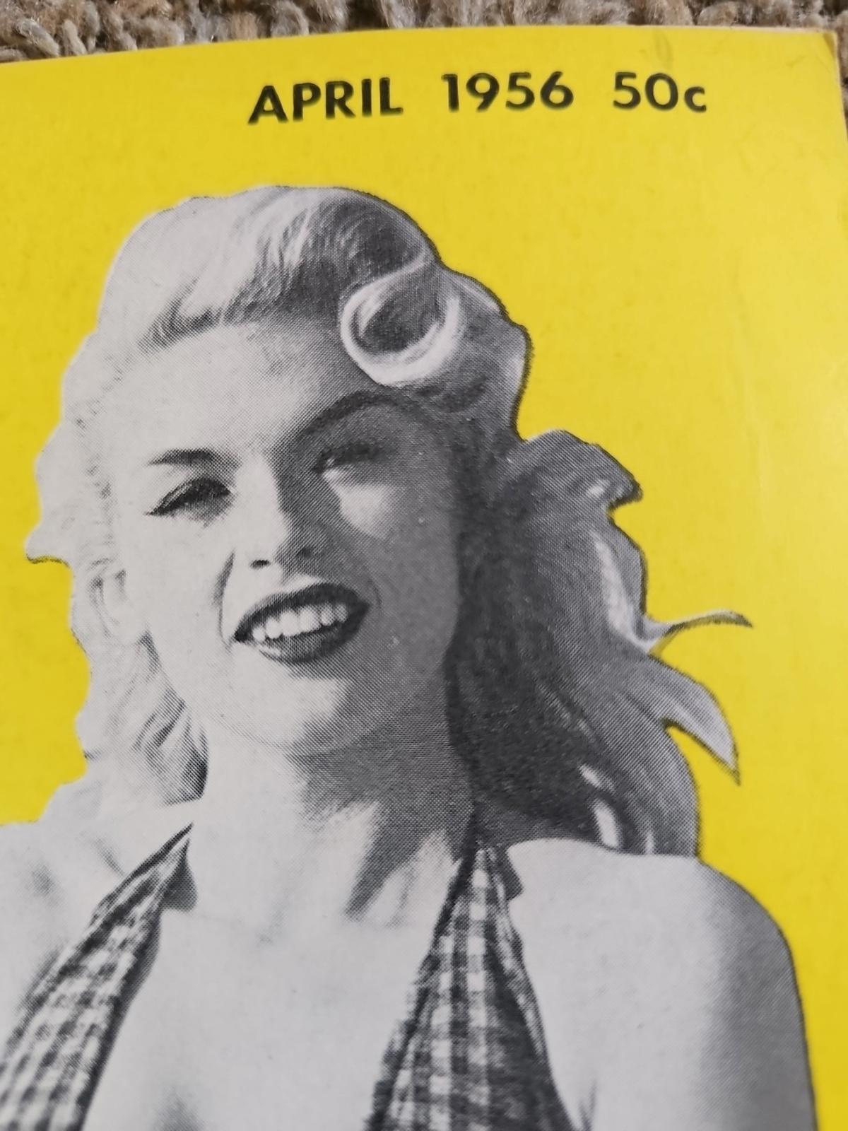 Vintage Modern Man 1956 Jayne Mansfield Picture Magazine