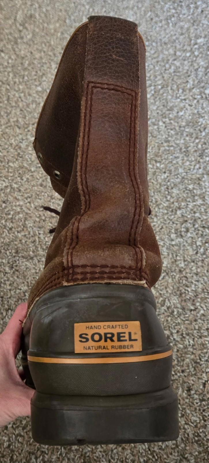 SOREL Maverick Mens 9 Waterproof Duck Boots Insulated