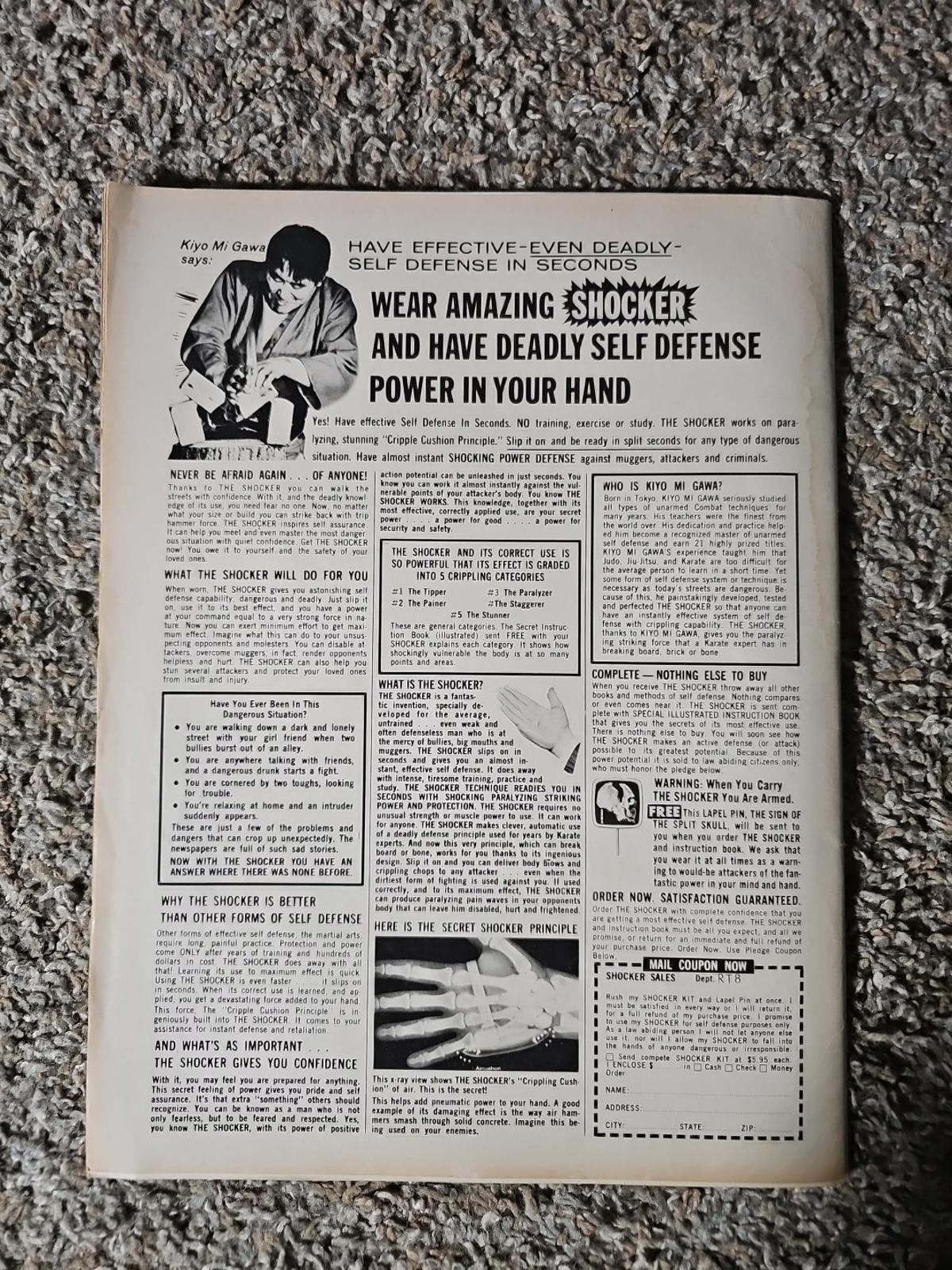 Topper mens magazine August 1968