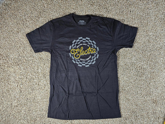 electra bicycle company mens S T-shirt Black NEW