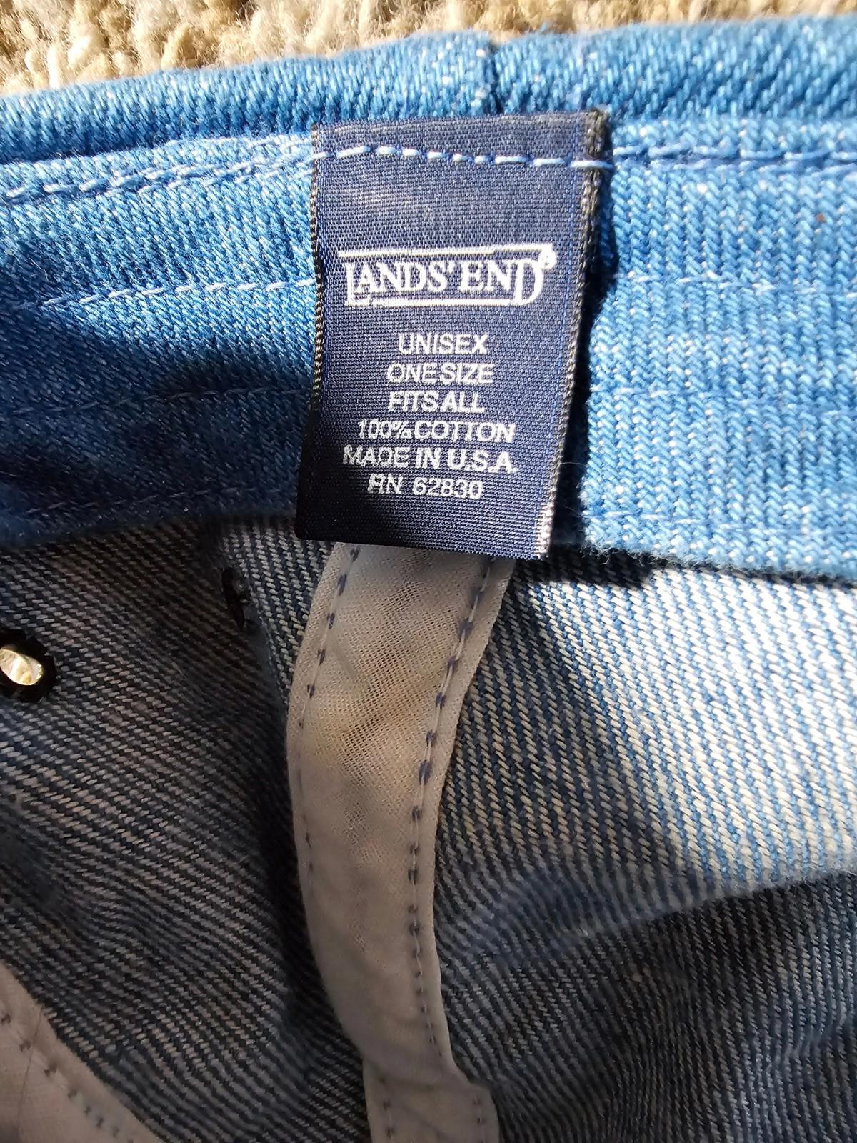 TEK Interactive Group Inc Blue Denim Clasp hat USA Made