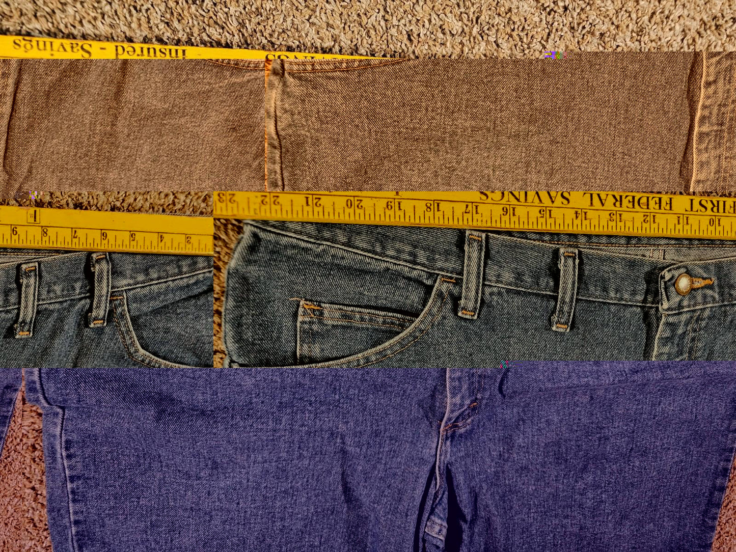 Wrangler Sz 46 Relaxed Fit Denim Jeans Shorts