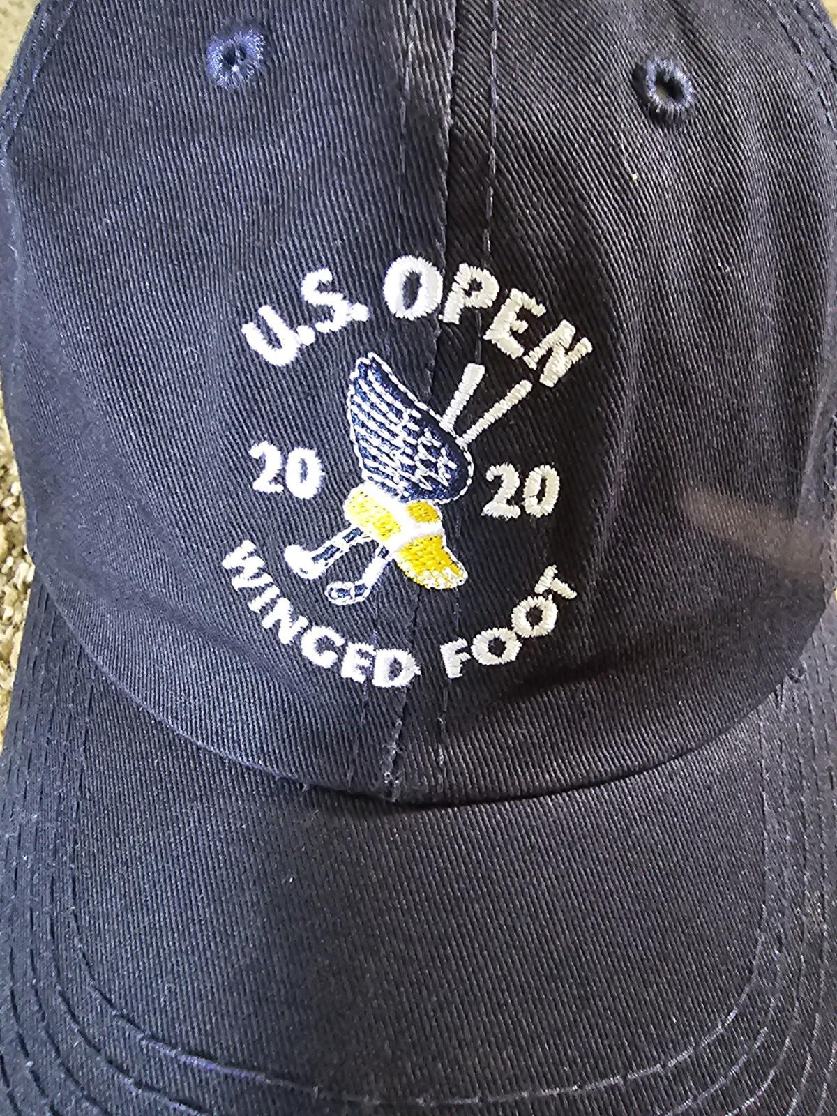 US Open 2020 Winged Foot Golf Cap Hat Blue USGA Member