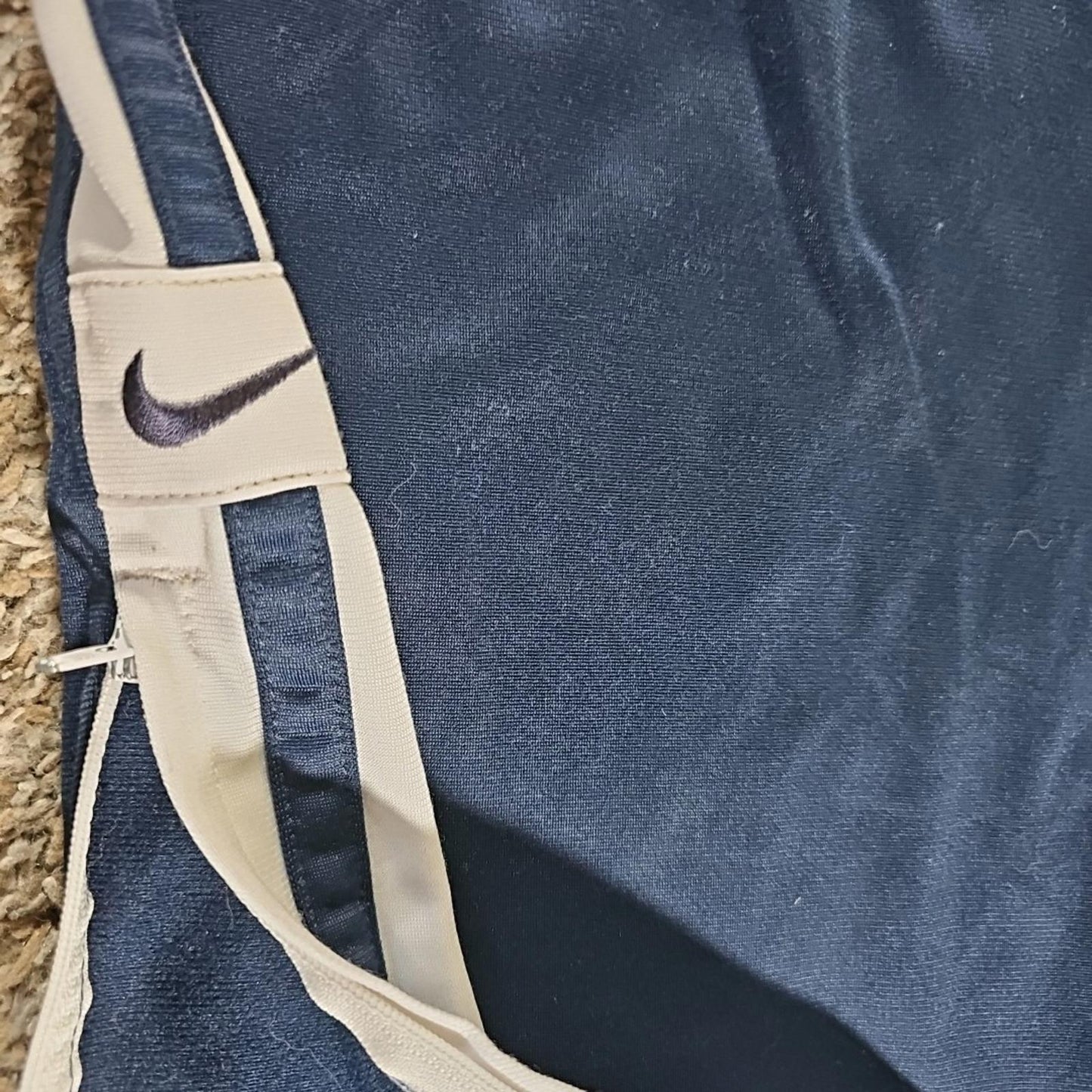 Nike Large Ankle Zip Athletic Pants