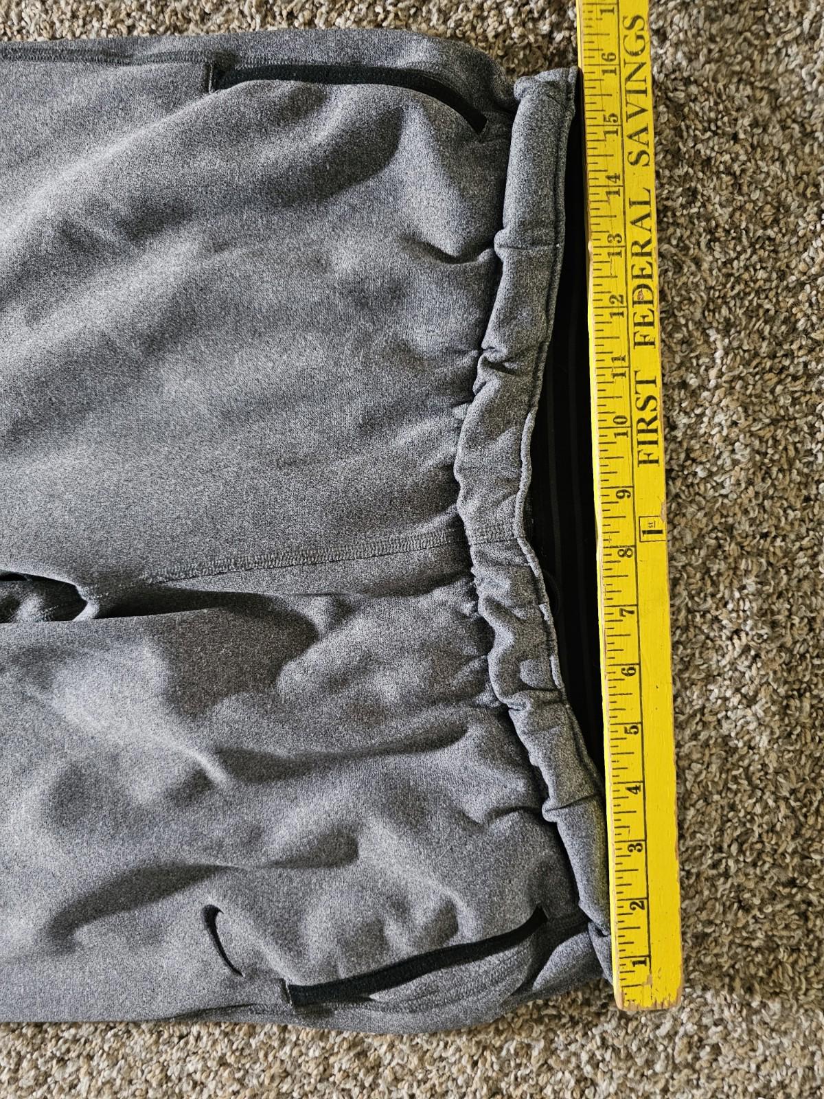 Nike Dri-Fit Gray Jogger Pants L Mens Athletic Sweatpants