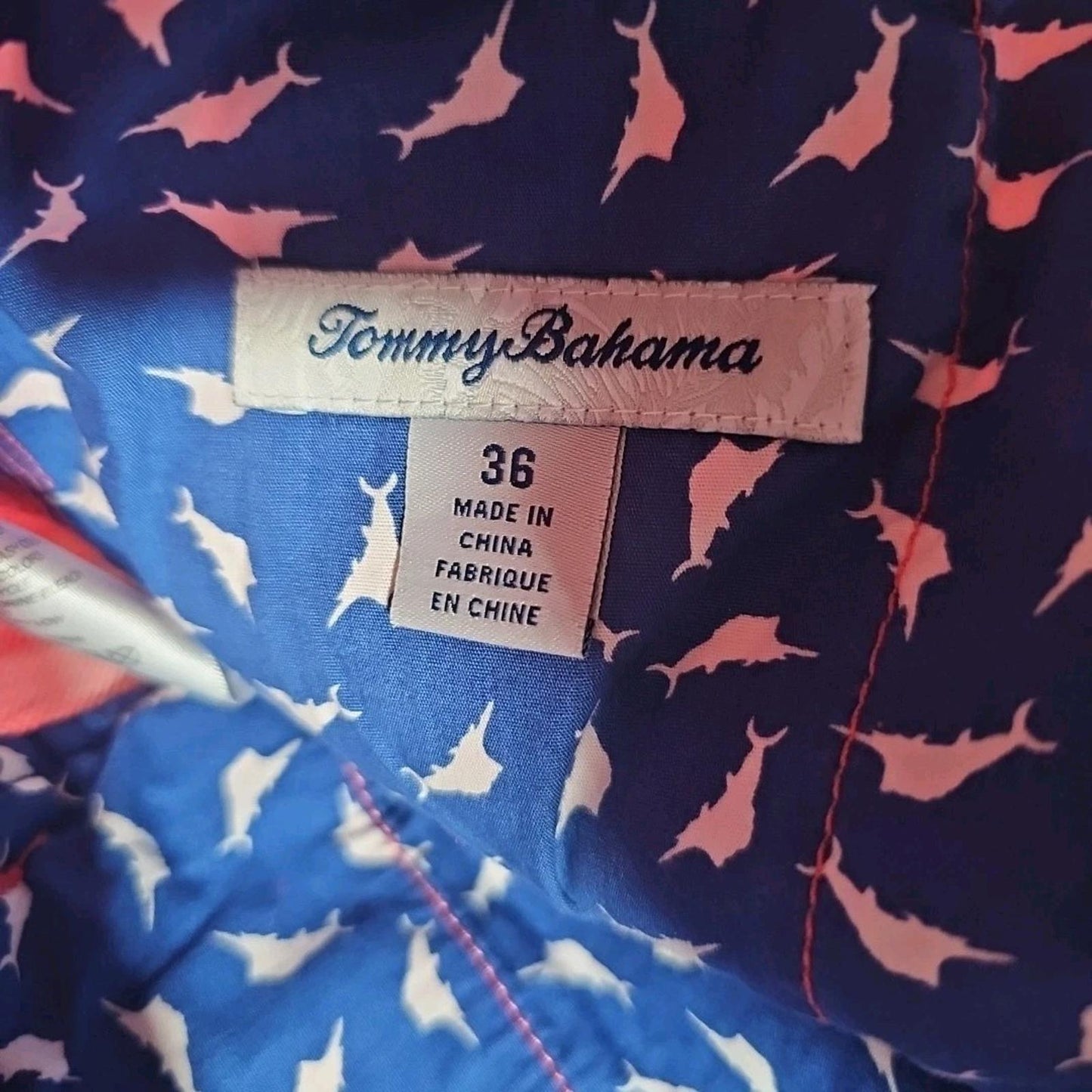 Tommy Bahama Sz 36 Pink Linen Shorts