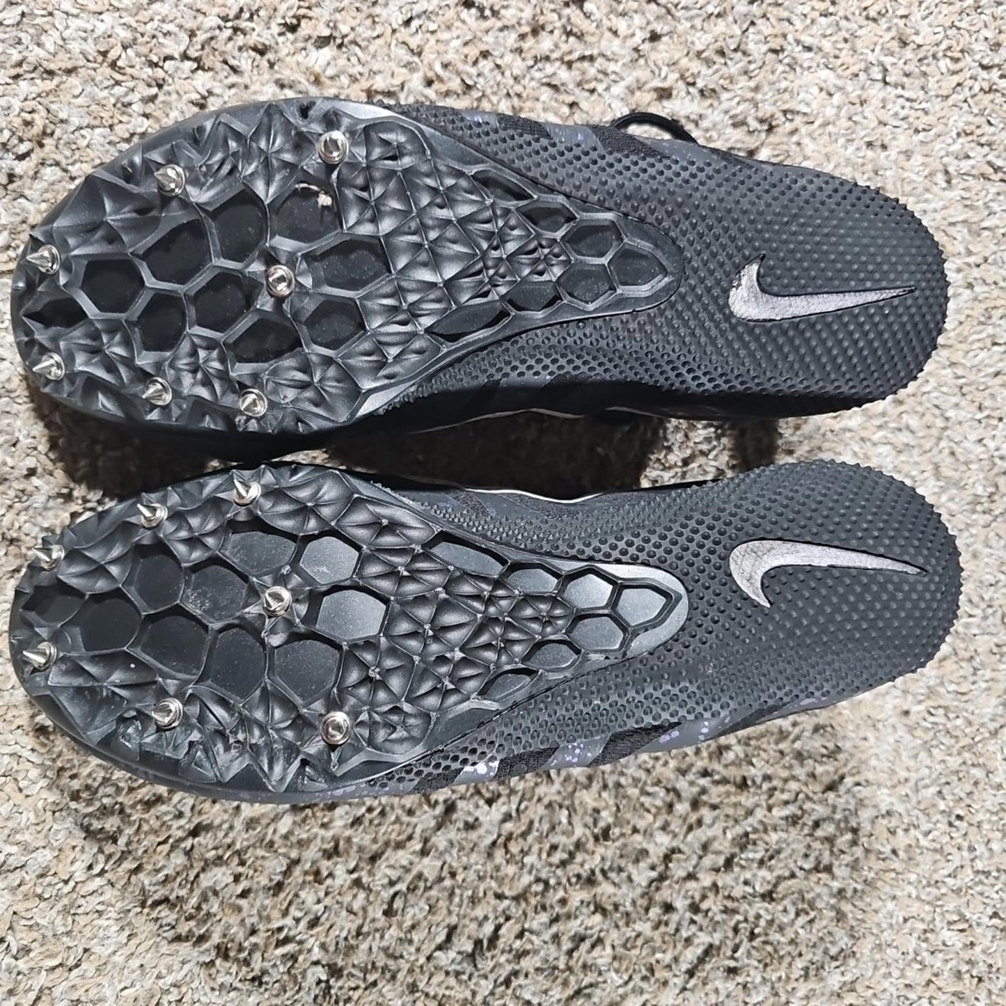 Nike Zoom Rival S Black Indigo Men's Sz 11 Cleats 907564-003