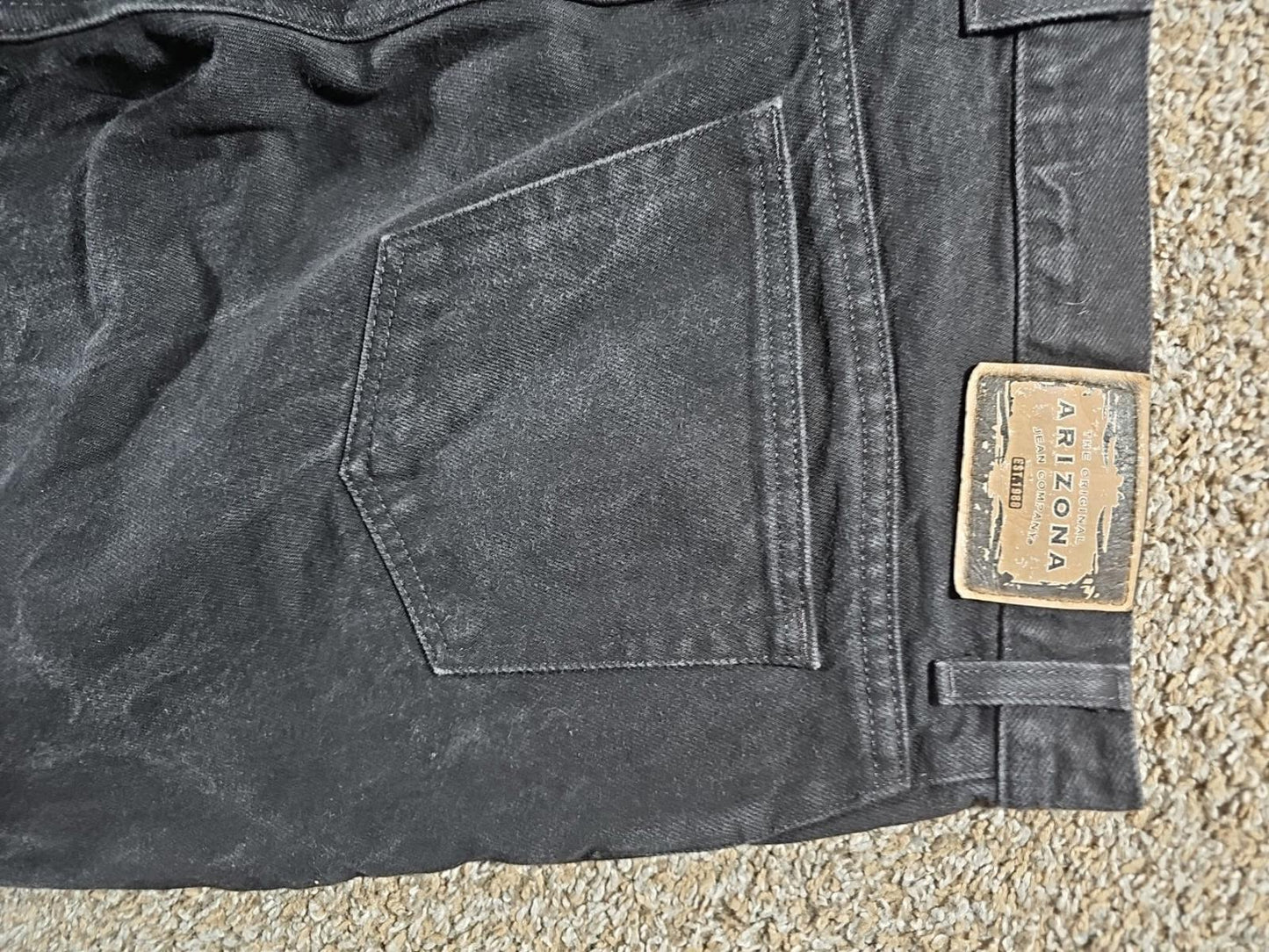 Arizona Jeans Relaxed Fit Black 42x34