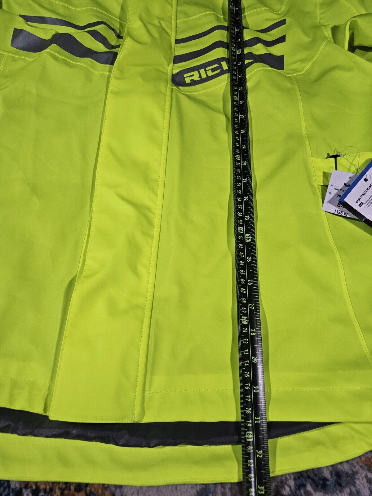 Richa Rain stretch jacket Hi Vis Riding Motorcycle 6XL NWT