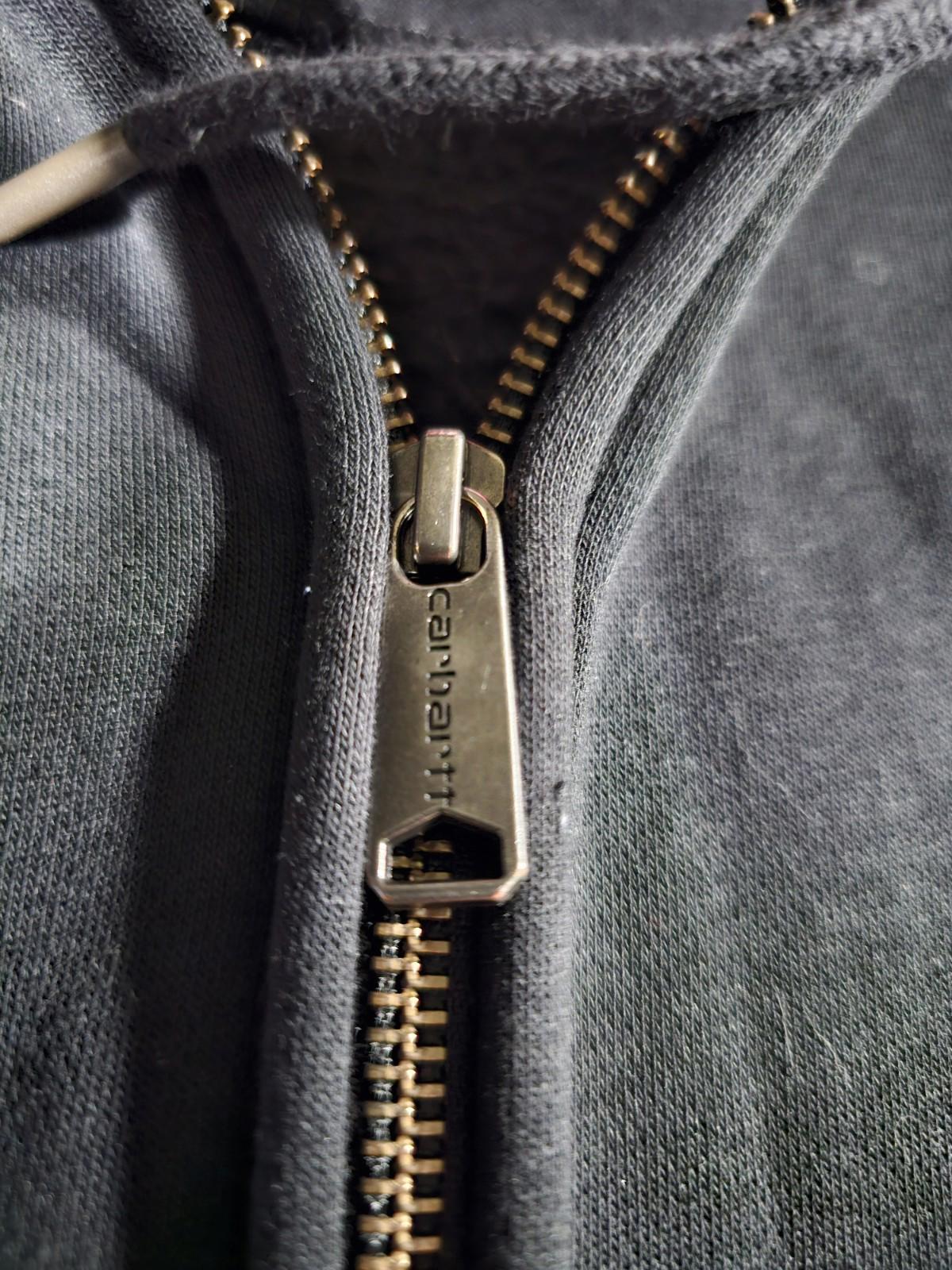 carhartt fullzip hoodie L 12-14 Malcolm Look to the Blue