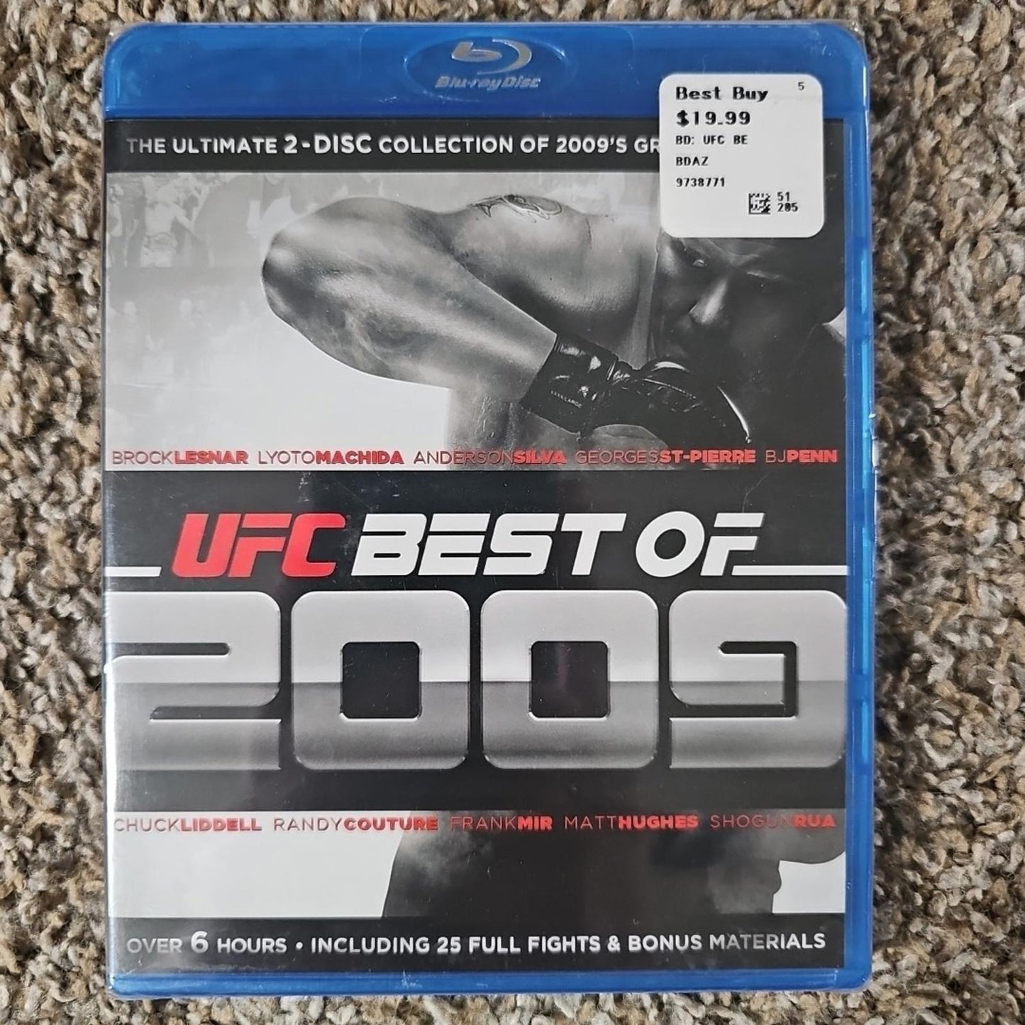Ultimate Fighting Championship: Best of 2009 (Blu-ray Disc, 2010, 2-Disc Set)