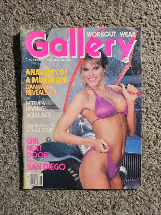 gallery workout wear magazine april 1985