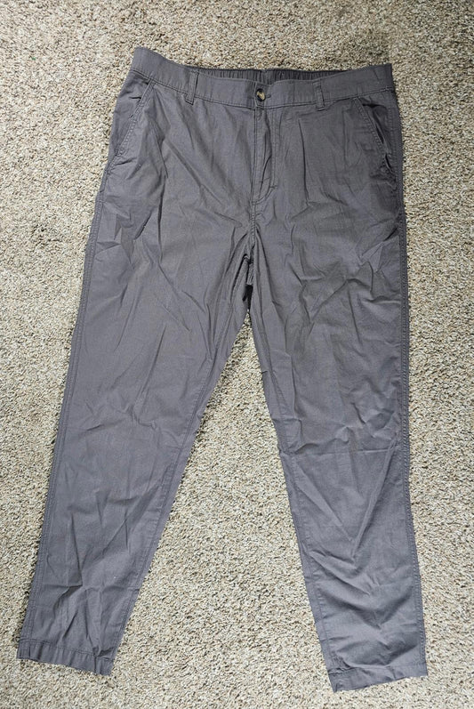 Eddie Bauer Ripstop Hiking Pants Men's 38x32 Gray