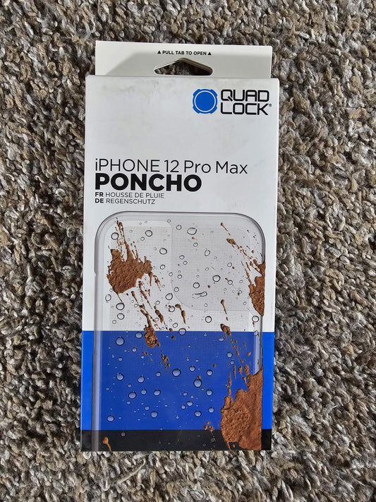 QUAD LOCK PONCHO iPHONE 12 Pro Max QLC-PON-IP12L  9348943016469 NIB Old Stock