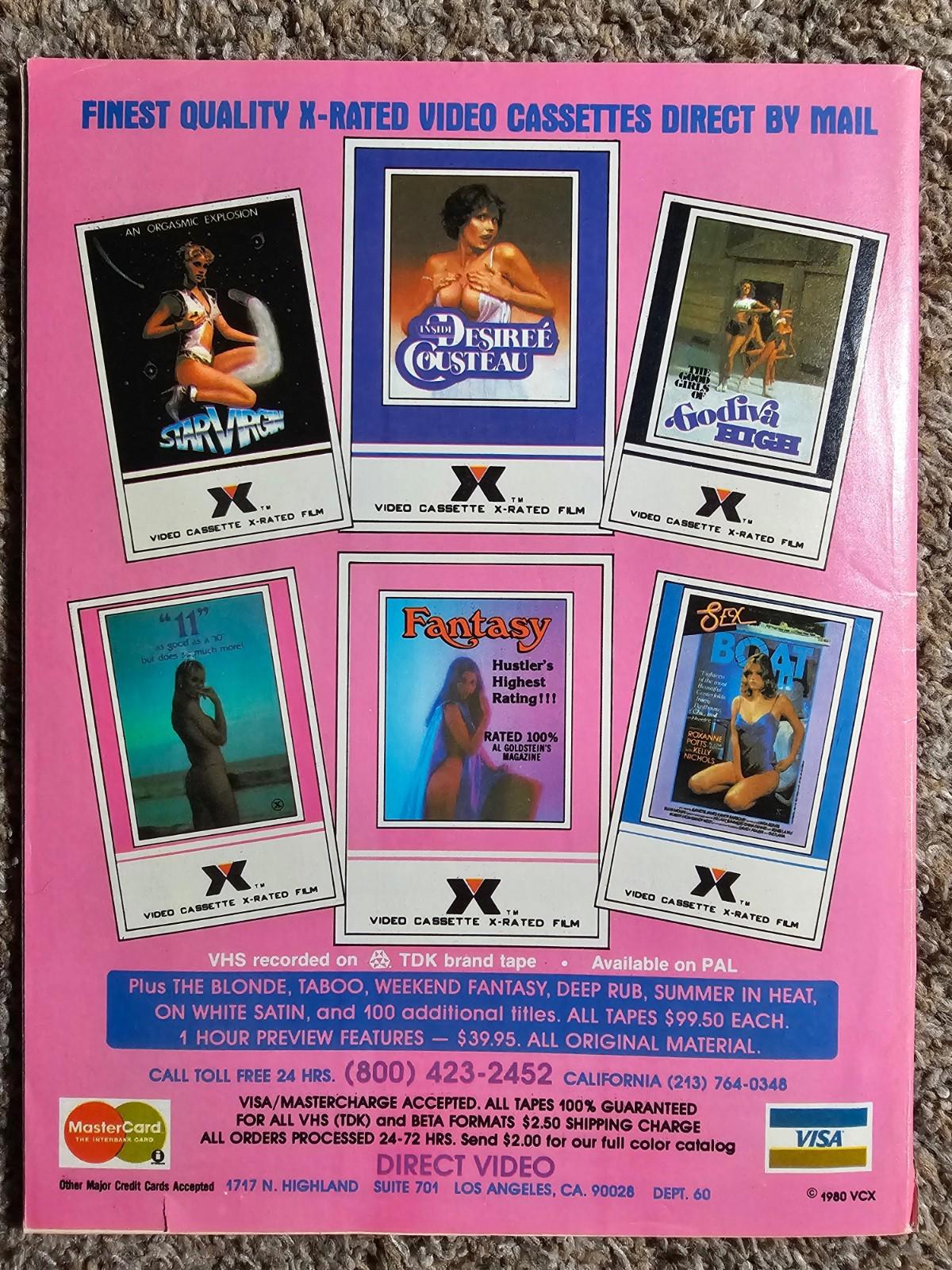 Cinema-X Adult Magazine June 1981