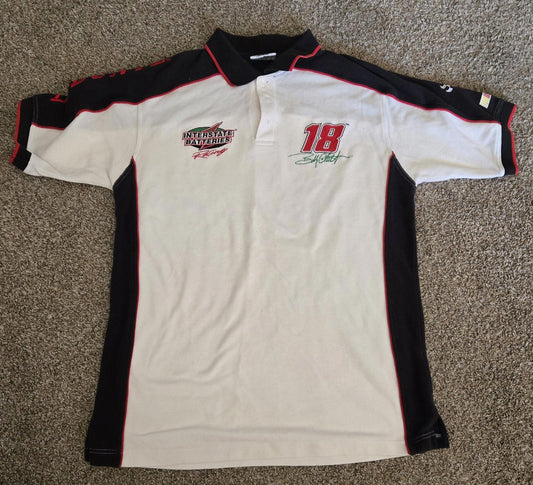 Chase Authentics Interstate Batteries Bobby Labonte #18 polo