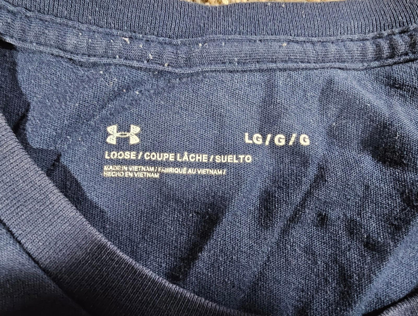 Under Armour FREEDOM American Flag t-shirt Mens L