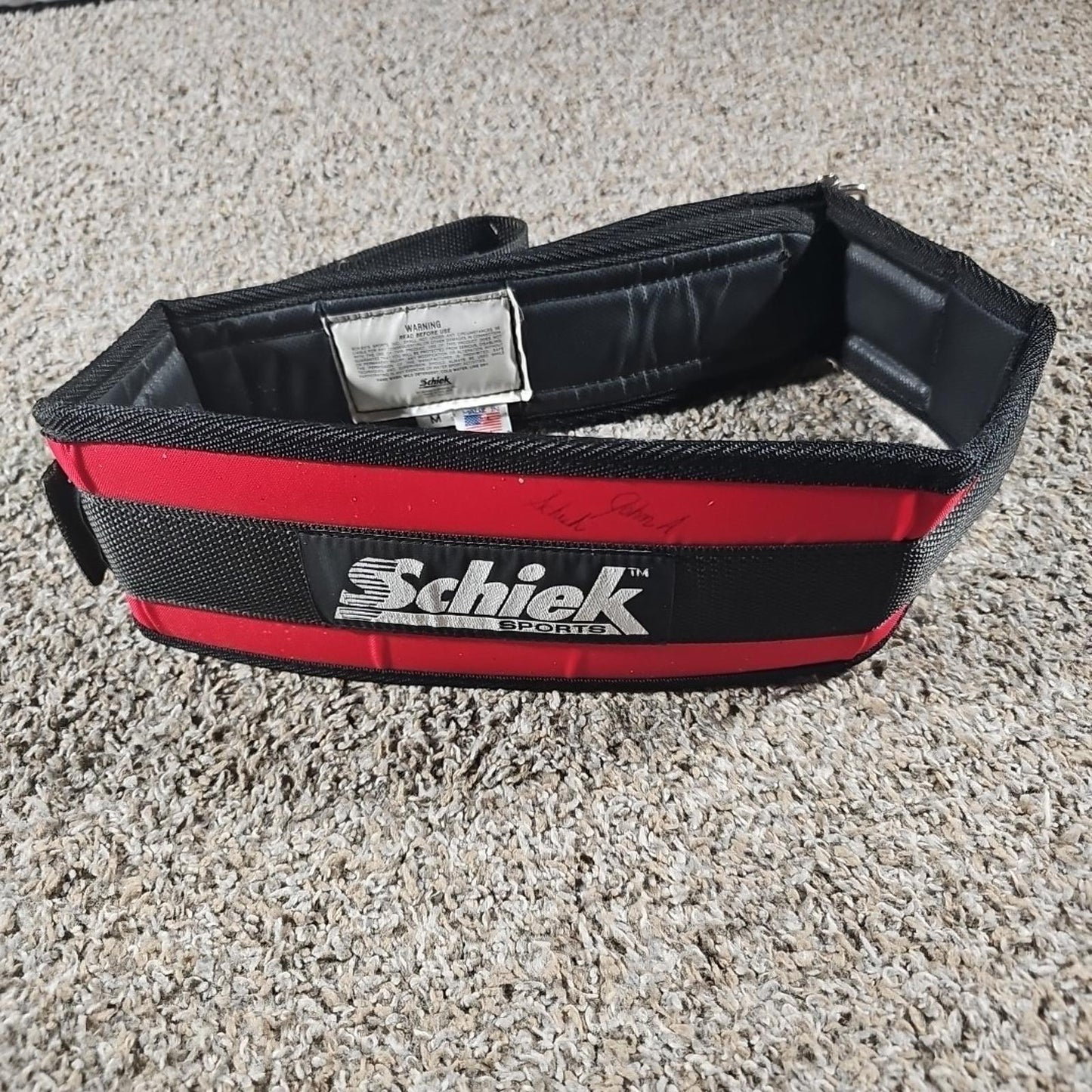 Schiek Sports M Nylon Weight Lifting Belt