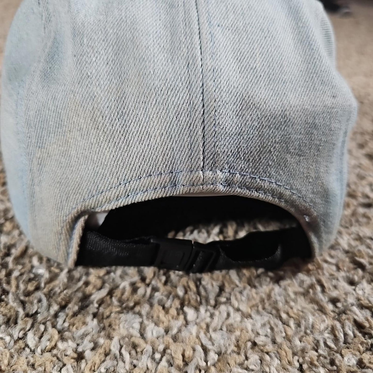 Karate Denim & Suede Panel Hat Claspback