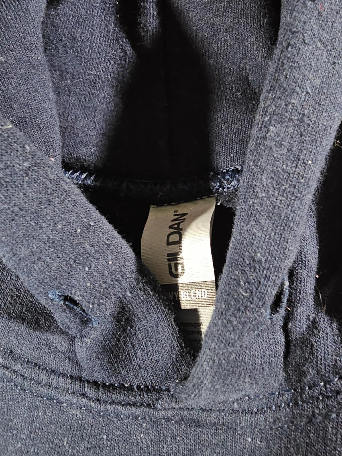 WI Polar Bear Plunge HYPOTHERMIA Hoodie XL Blue