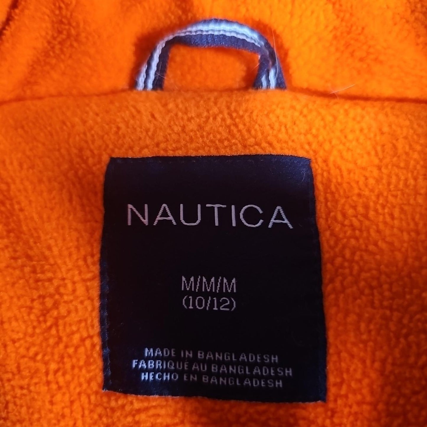Nautica Boys Winter Coat puffer Jacket Sz M 10/12 heavy