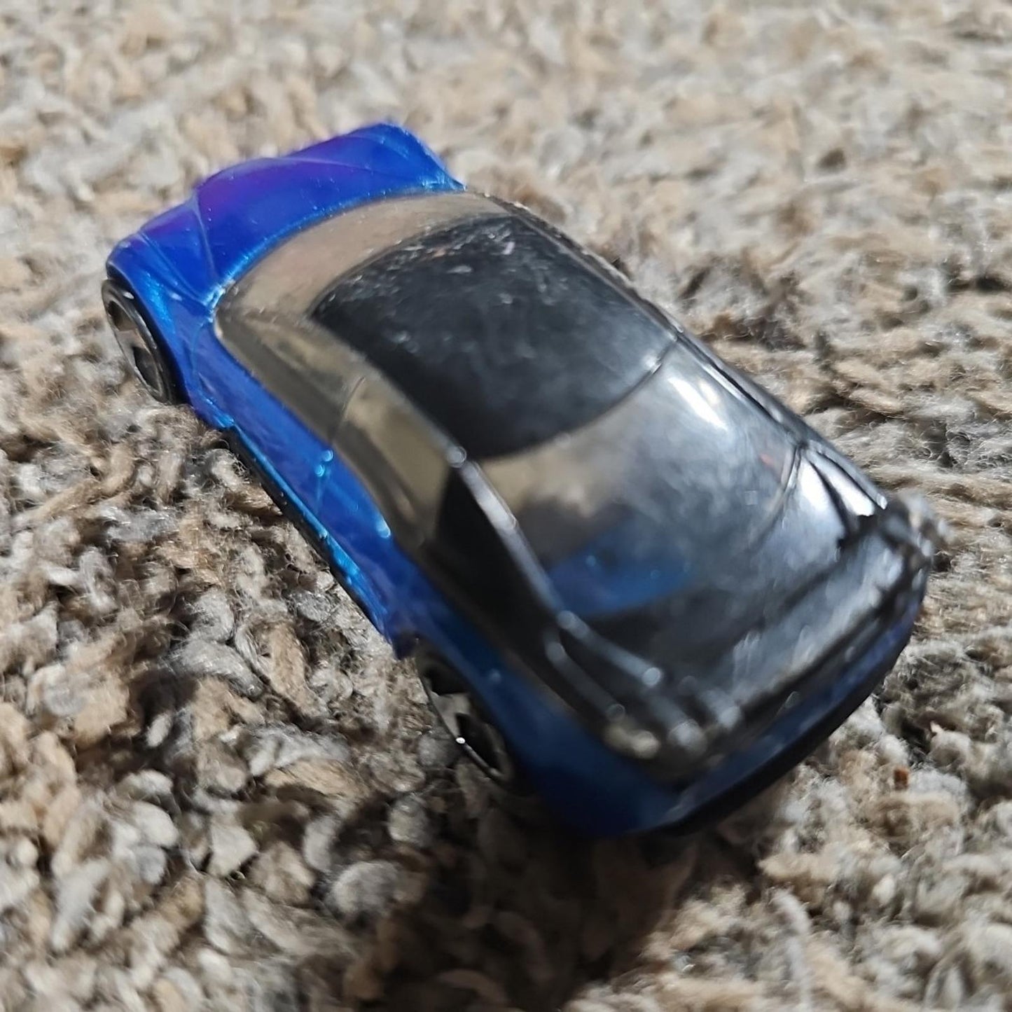 1998 Hot Wheels Pontiac Rageous Car Blue Diecast 1/64