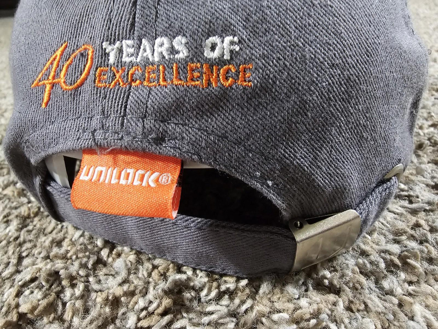 Unilock 40 years of excellence Baintree hat Strapback