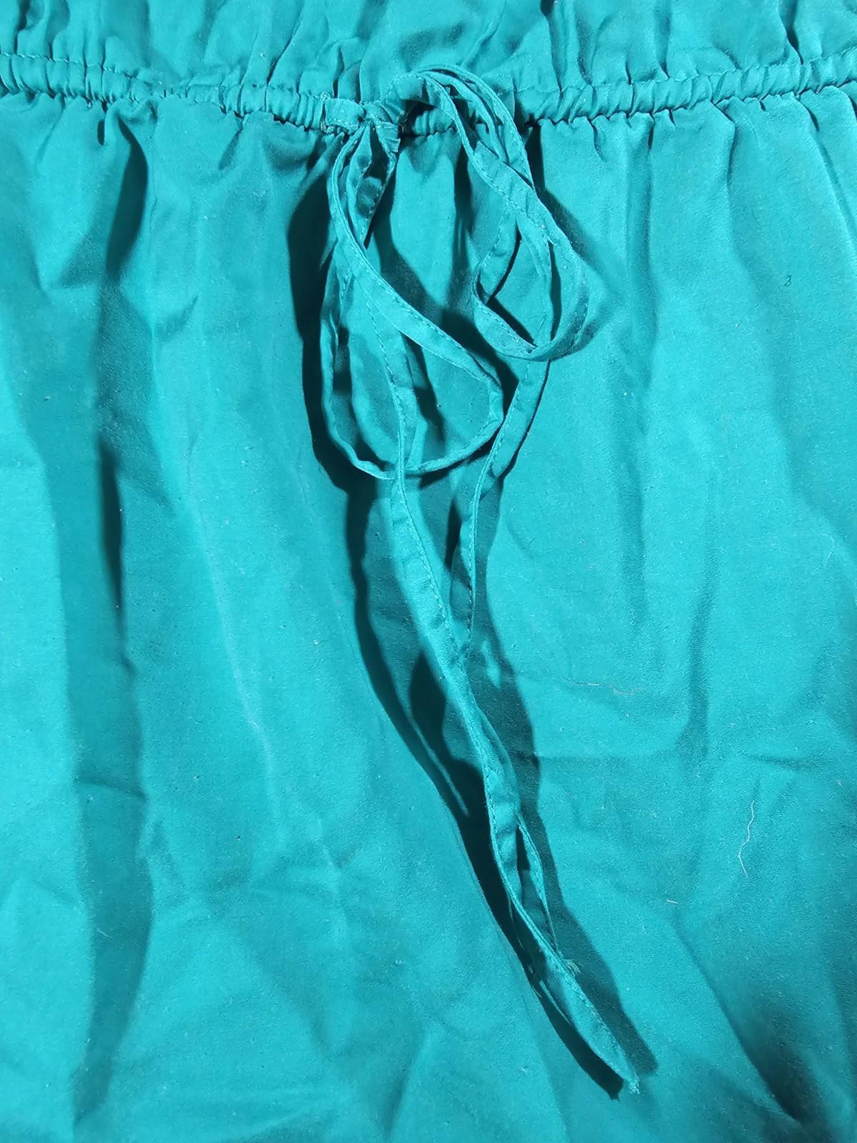 AEO American Eagle Outfitters smock dress teal Medium